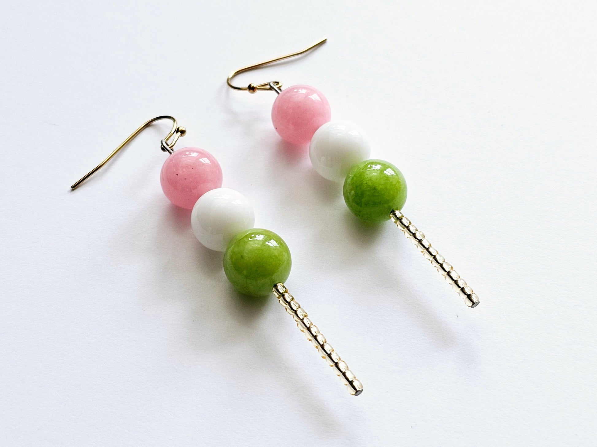 Large gemstone earings