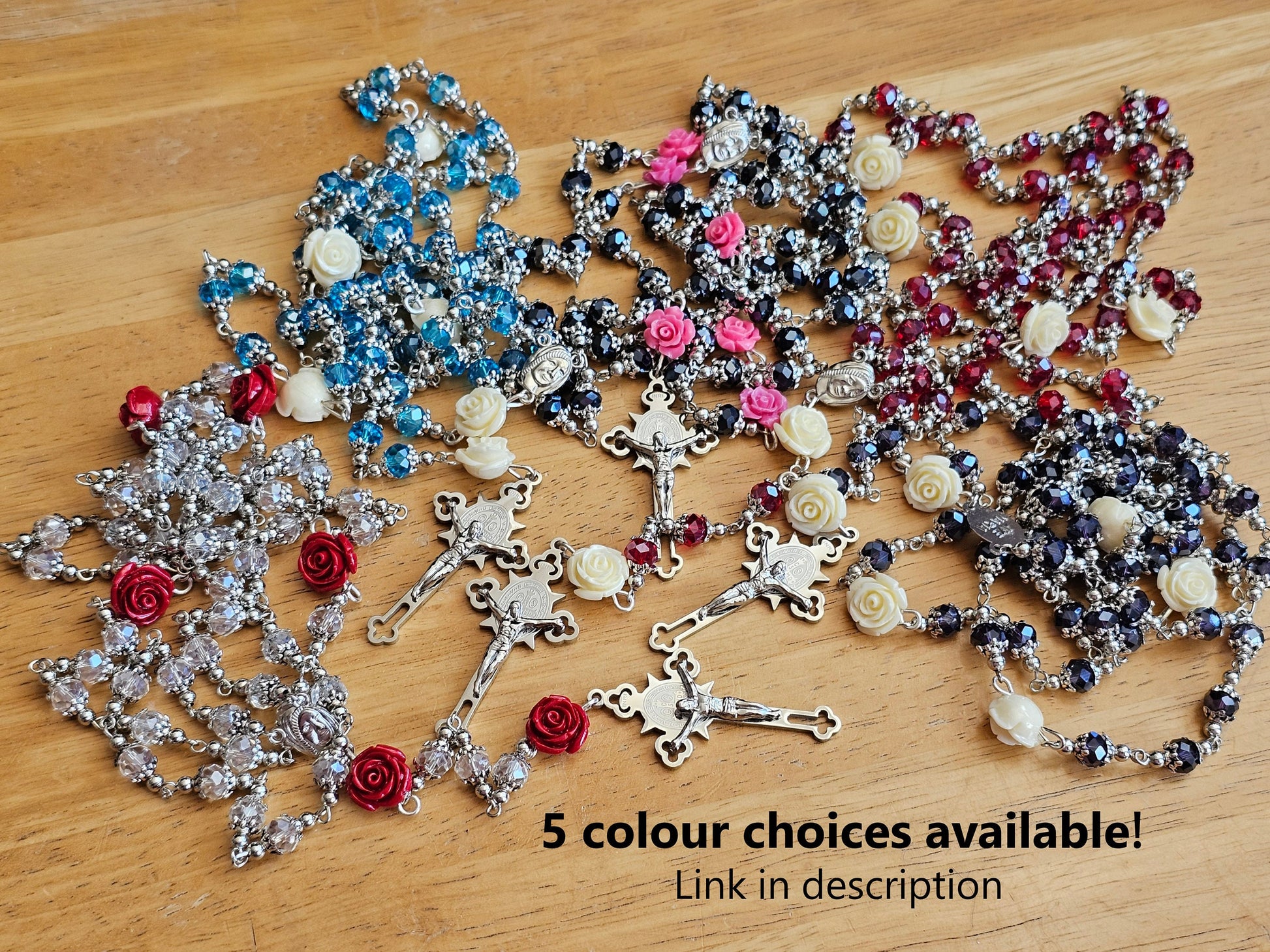 Five colour choices available