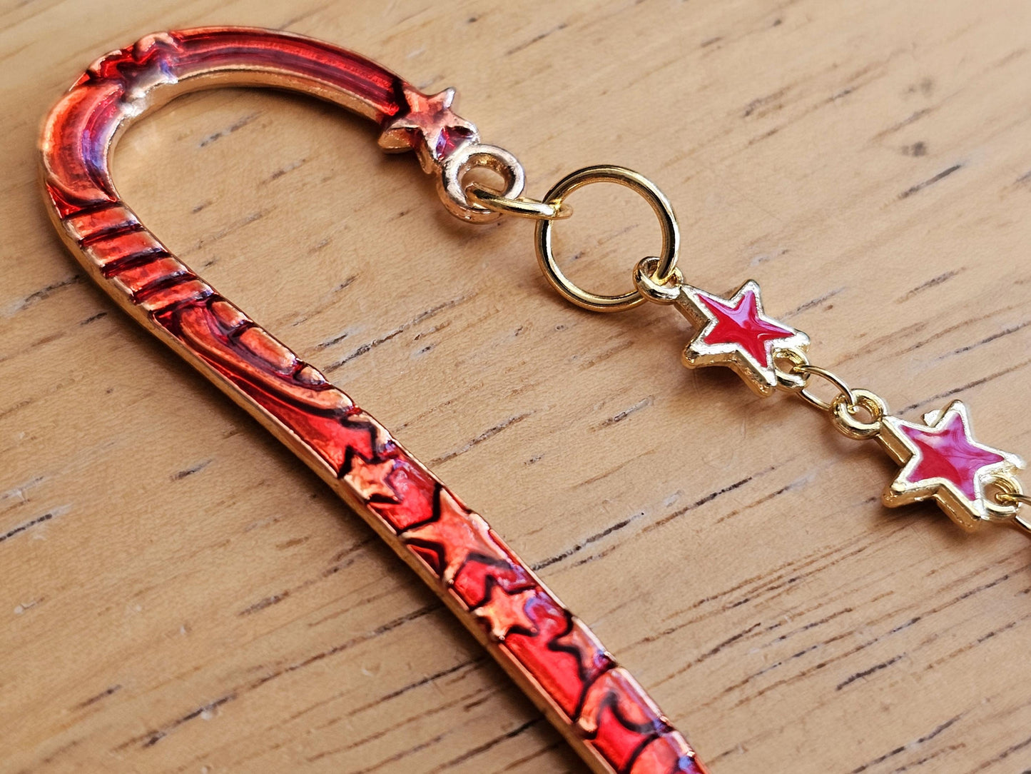 Handmade Metal Hook Bookmark - Star Bookmark - Celestial Gift