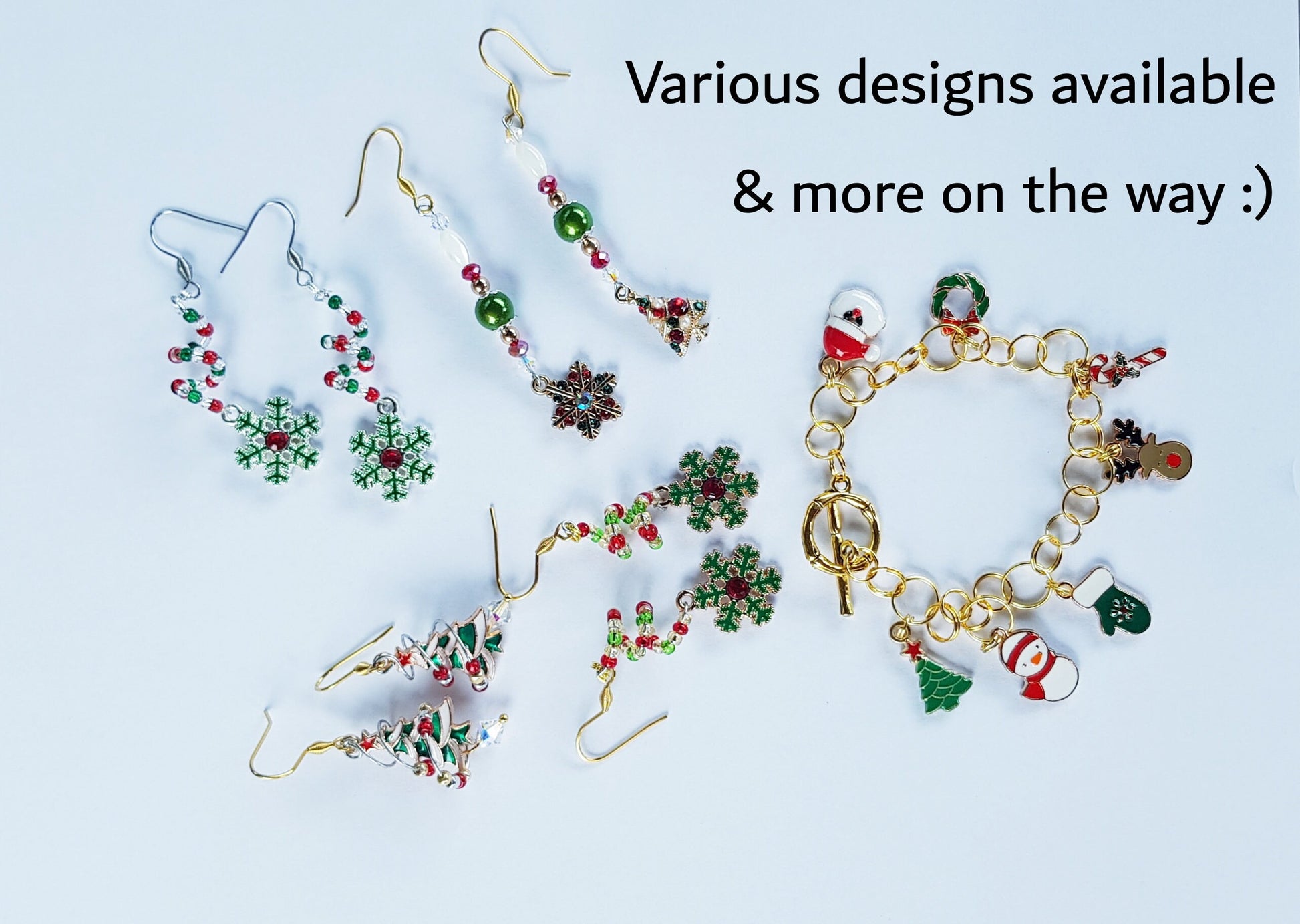 Many more Christmas jewelry designs coming!