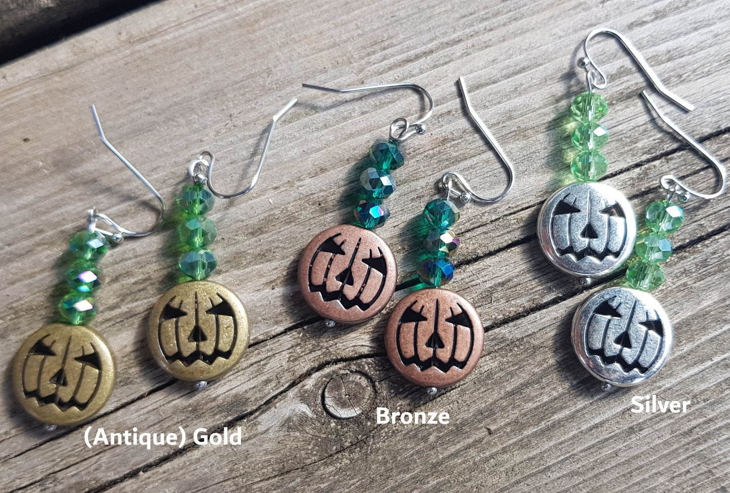 Jack O Lantern Earrings, Hypoallergenic Christmas Gift, Halloween Pumpkin Earrings, Titanium Holiday Gothic Witchy Gifts, Cyber Monday SALE