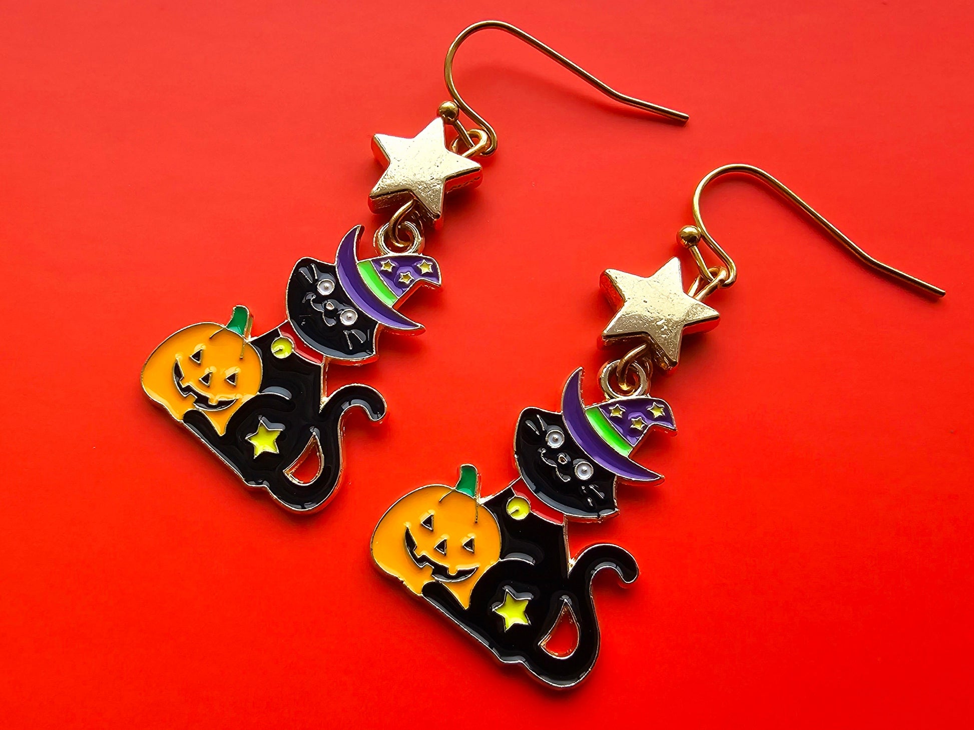 Cute, adorable earrings.